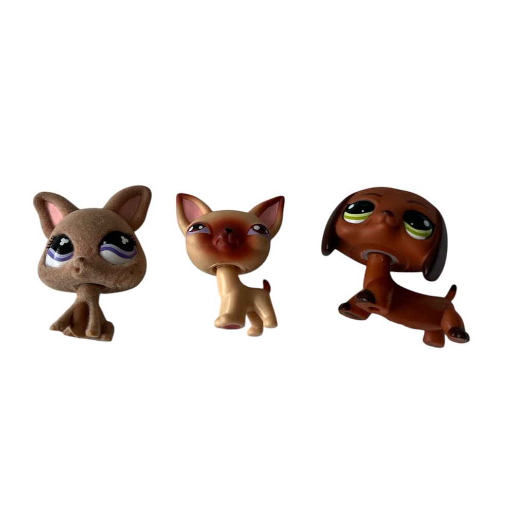 Littlest Pet Shop Character Lot (3 pc) 2006